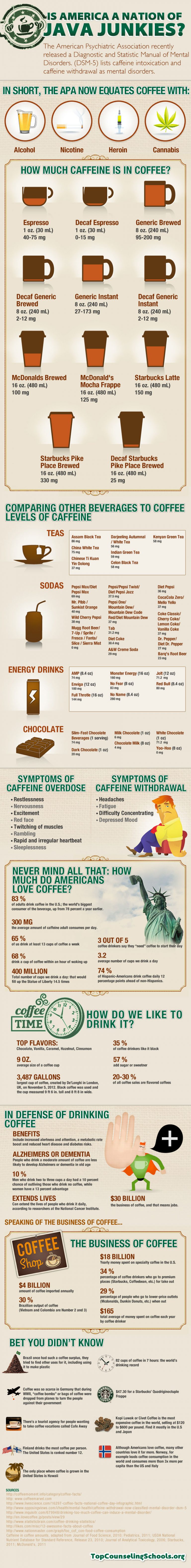 Is America a Nation of Java Junkies? {Infographic} - Best Infographics