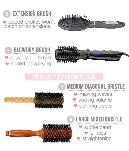 Ultimate Hairbrush Guide {Infographic} - Best Infographics