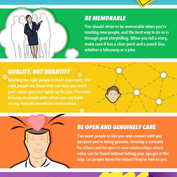 5 Tips for Your Next Networking Event [Infographic] - Best Infographics