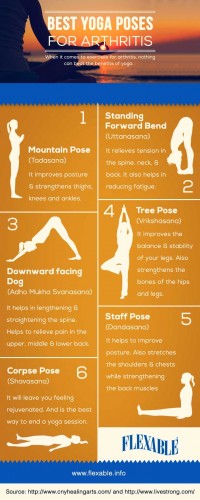 Yoga Poses For Arthritis {Infographic} - Best Infographics