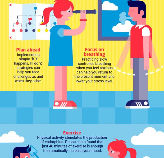 How To Stay Calm Under Stress {Infographic} - Best Infographics