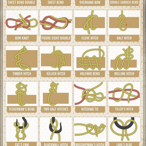 The Sailor's Guide to Knot Typing - Best Infographics