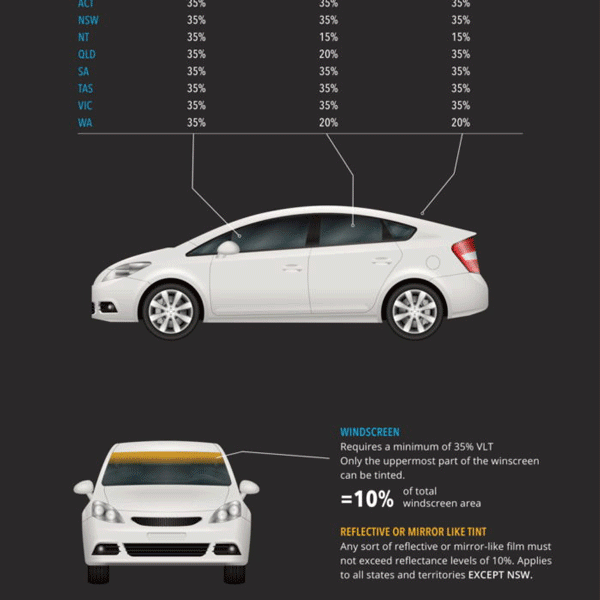 Everything You Need to Know About Tinting Your Car Windows [Infographic ...