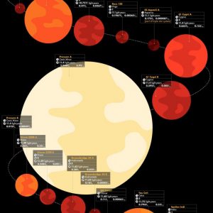 88 Constellations & Their Brightest Stars - Best Infographics