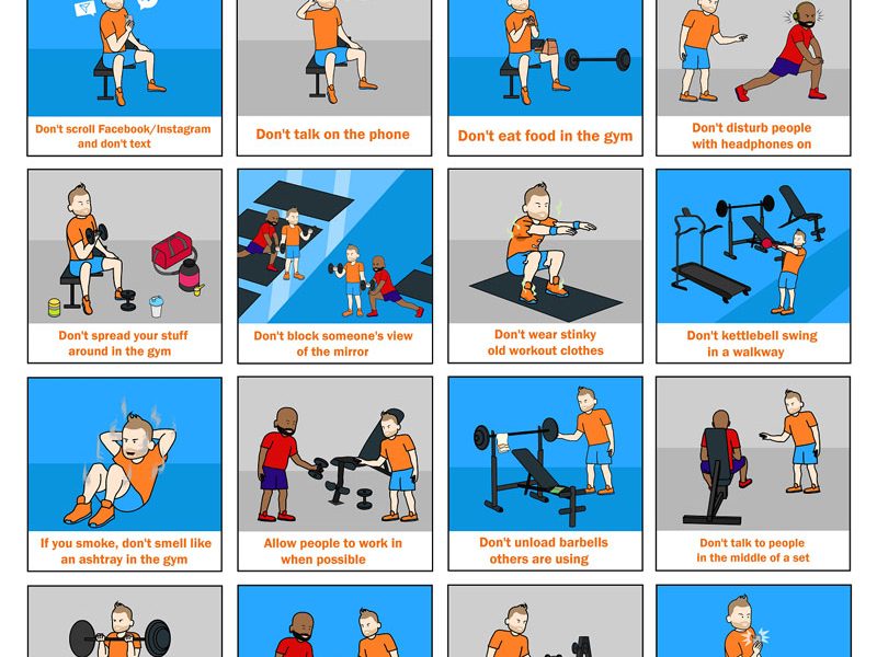 40-gym-rules-you-should-know-infographic-best-infographics