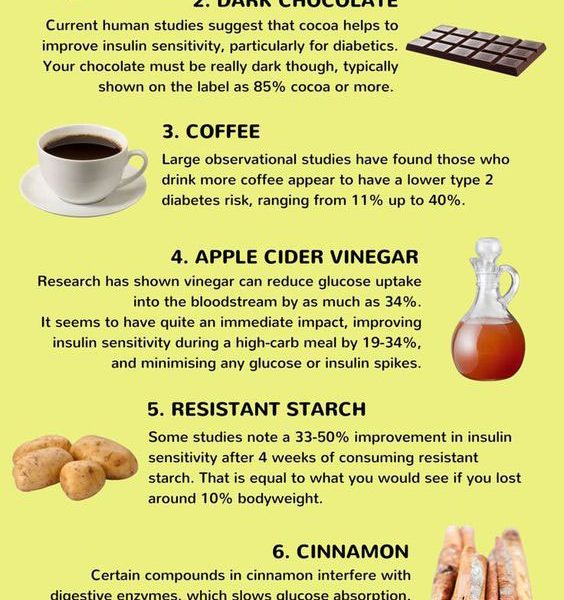 8 Essential Foods for Type 2 Diabetics - Best Infographics