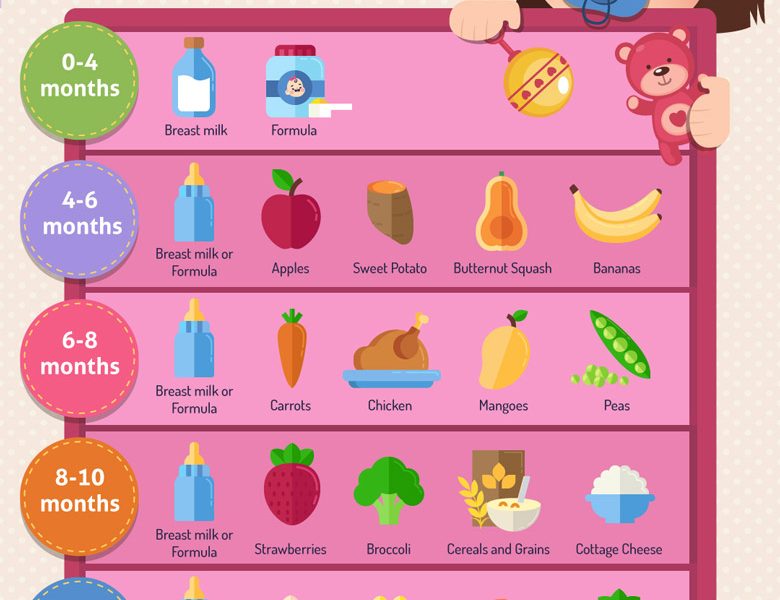 Baby Food Charts & Timeline [Infographic] - Best Infographics