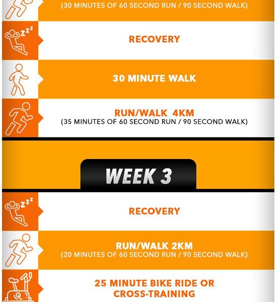 30-Day Running Challenge Infographic - Best Infographics