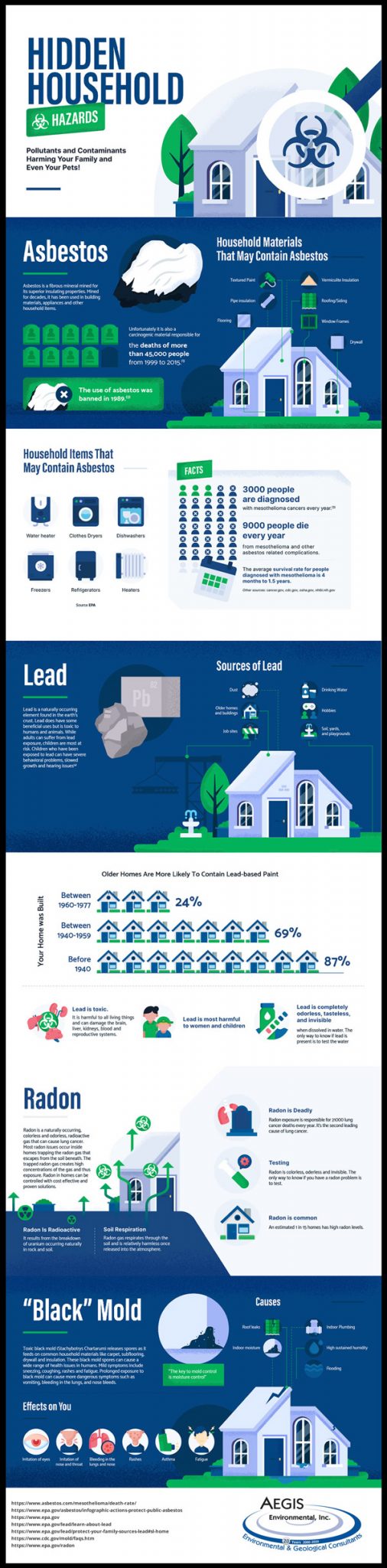 Hidden Household Hazards Infographic - Best Infographics