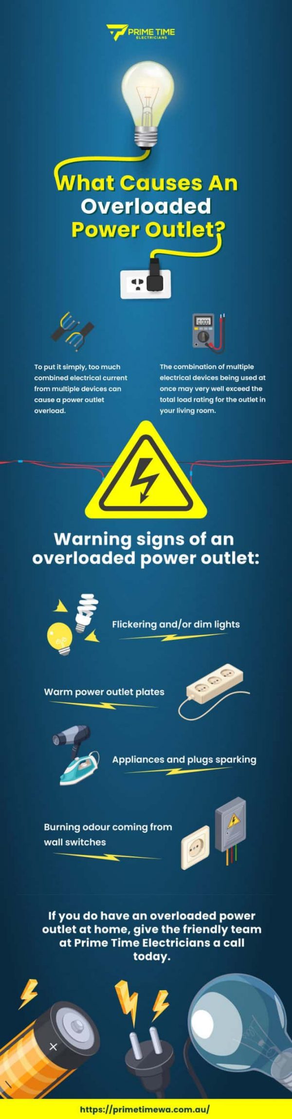 What Causes an Overloaded Power Outlet [Infographic] - Best Infographics