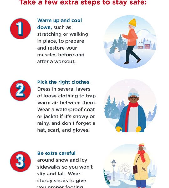 Exercising Safely During Cold Weather Best Infographics