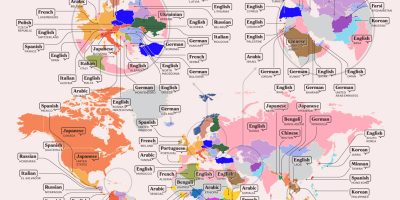 The 2nd Most Popular Language To Learn in Every Country [Infographic]